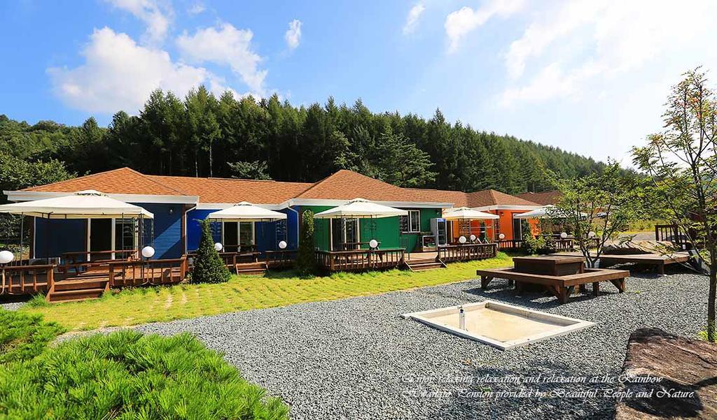 Rainbow Hwangto Pension Pyeongchang Ngoại thất bức ảnh